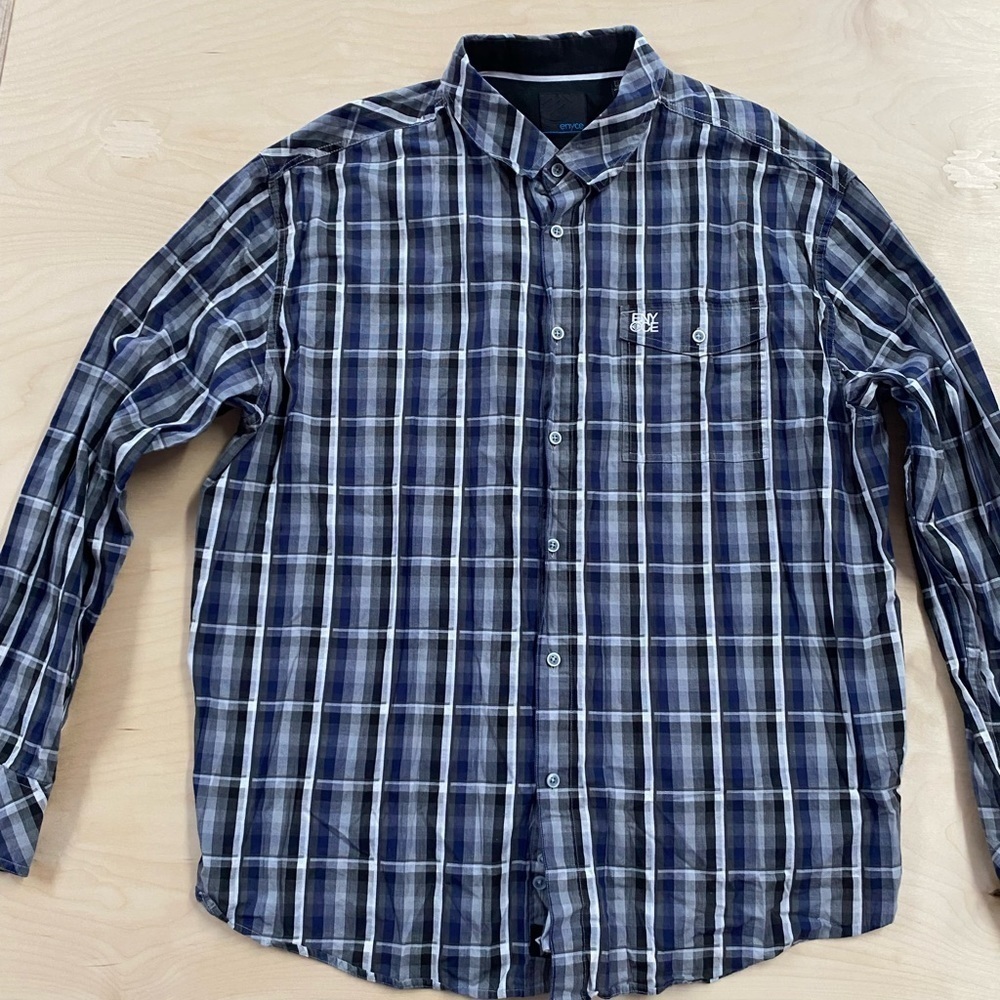 Enyce Button Front Shirt size 3XL (CX)